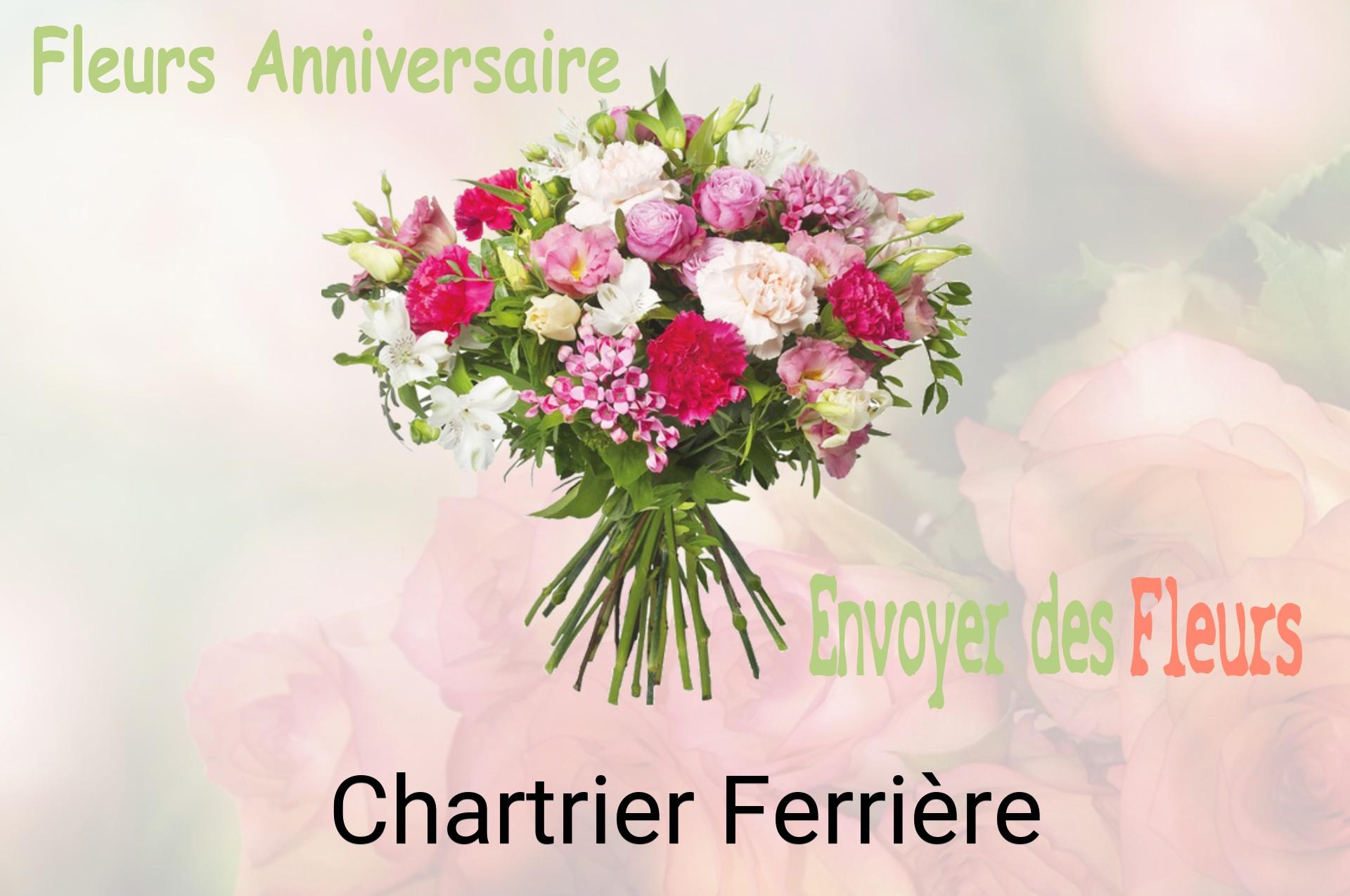 Bouquet de fleurs d’anniversaire livré à Chartrier-Ferrière