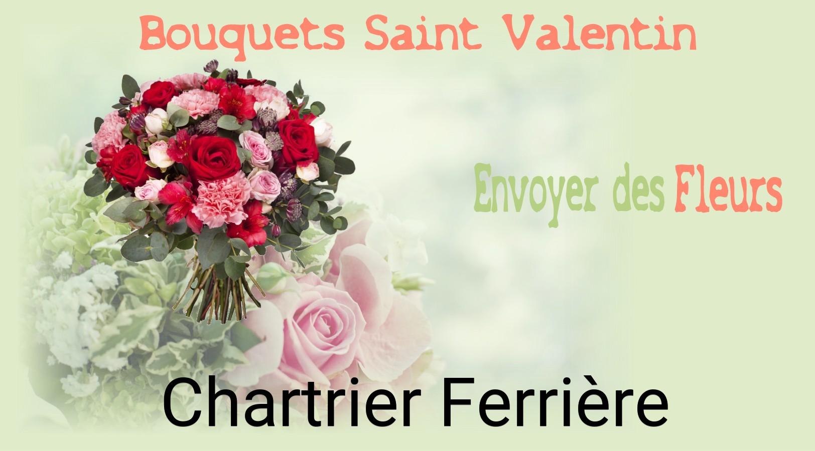 Roses de Saint-Valentin livrées à Chartrier-Ferrière
